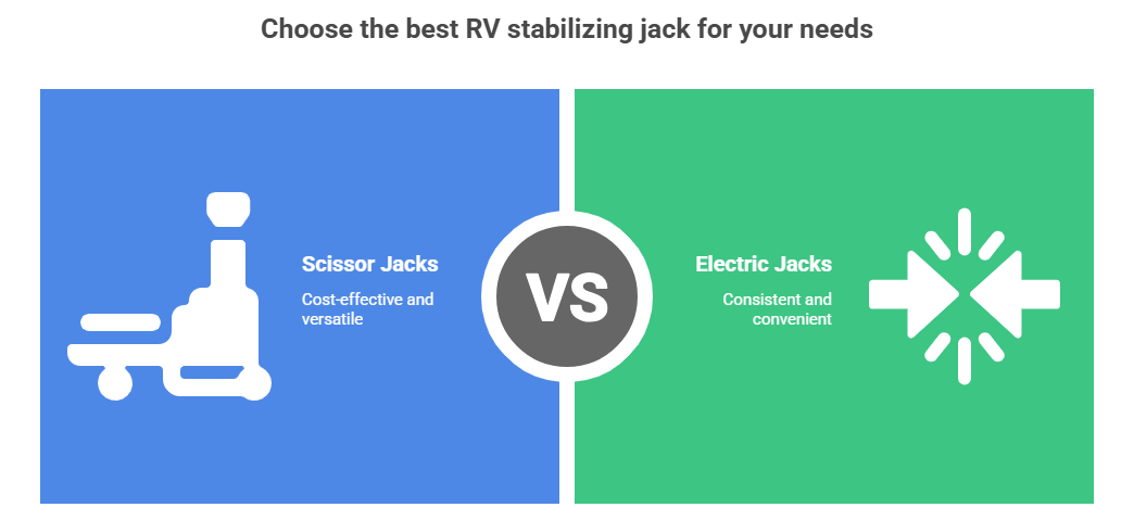 Chose the Best RV Stabilizing Jack for Your Needs